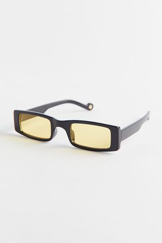 Urban Outfitters + Elaine Slim Rectangle Sunglasses