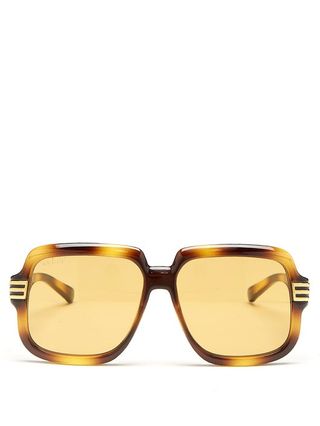 Gucci + Oversize Sunglasses