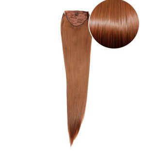 Bellami Hair + Faux Wrap Ponytail 180G 24-Inch in Chestnut Brown