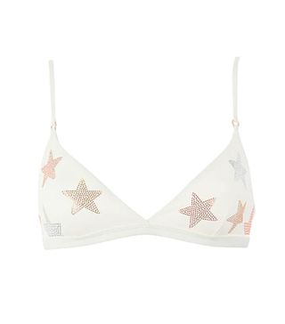 Stella McCartney + Star Embellished Bikini Top