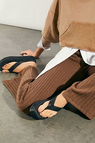 Free People + Haven Thong Flatform Sandals