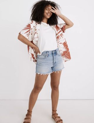 Madewell + Relaxed Denim Shorts