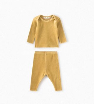 Bonpoint + Terrycloth Set for Baby in Straw