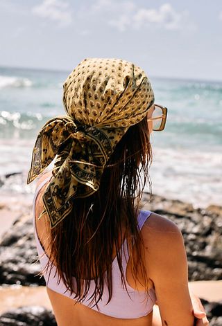 Free People + Lotus Paisley Print Bandana