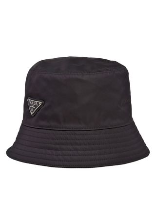 Prada + Re-Nylon Logo Bucket Hat