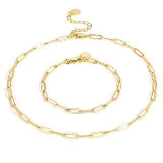 Boutiquelovin + Paperclip Chain Necklace