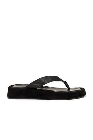 Tony Bianco + Ives Sandal in Black Nylon