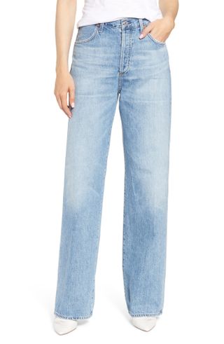 Citizens of Humanity + Annina High Waist Organic Cotton Trouser Jeans