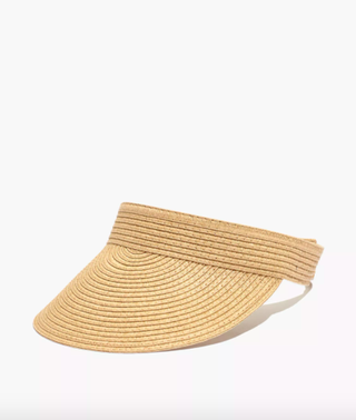 Madewell + Packable Straw Visor