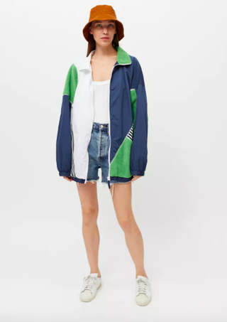 BDG + Kiko Colorblocked Windbreaker Jacket