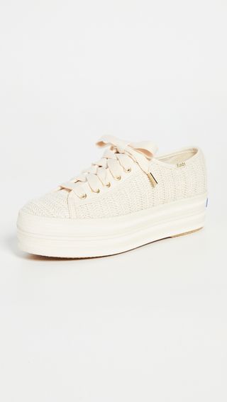 Keds + x Kate Spade Triple Up Sneakers