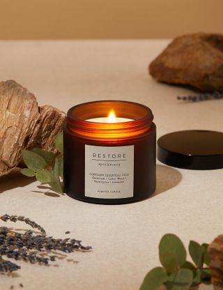 Marks & Spencer + Restore Scented Candle