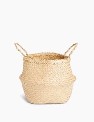 Marks & Spencer + Straw Large Basket