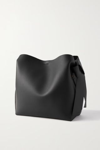 Acne Studios + Musubi Midi Knotted Leather Shoulder Bag