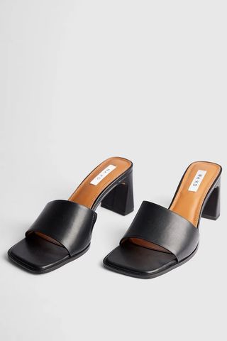 NA-KD + Flared Block Heel Sandals