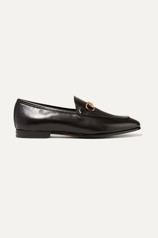 Gucci + Jordaan Horsebit-Detailed Leather Loafers