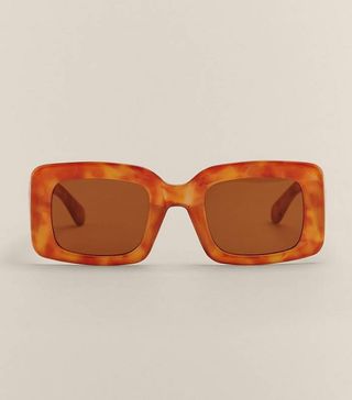 Na-kd + Wide Squared Sunglasses