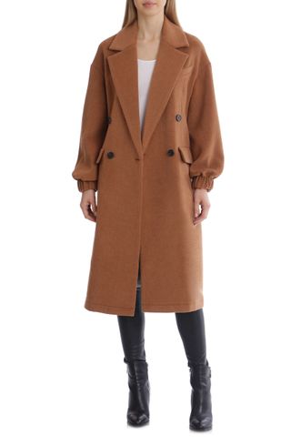 Avec les Filles + Double Breasted Twill Coat