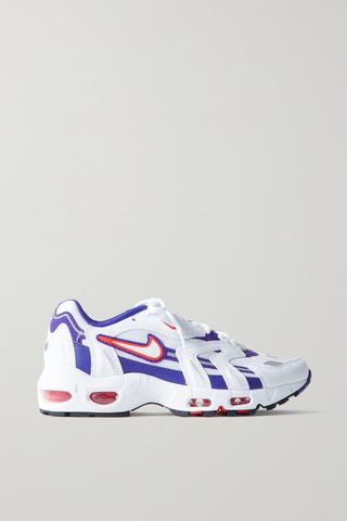 Nike + Air Max 96 II Mesh, Leather and Suede Sneakers