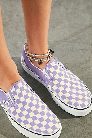 Vans + Classic Checkered Slip-Ons