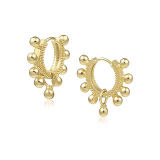 Boutiquelovin + 14K Gold Huggie Earrings