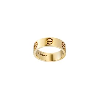 Cartier + Love Ring in Yellow Gold