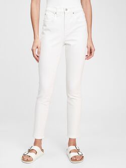 Gao + High Rise True Skinny Jeans With Secret Smoothing Pockets With Washwell