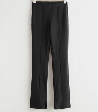 & Other Stories + Fitted Slit-Hem Trousers