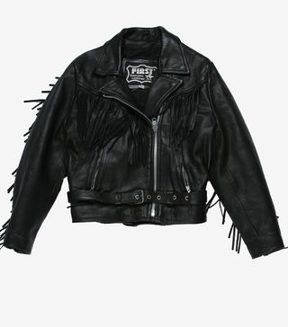 Vintage + Genuine Leather Biker