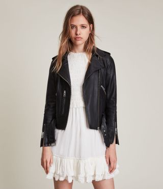 AllSaints + Balfern Leather Jacket
