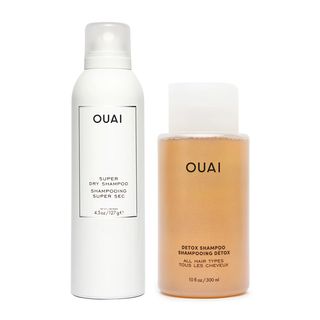 Ouai + Super Dry 
Detox Shampoo Set