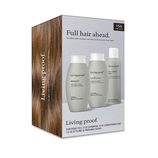 Living Proof + Full Shampoo, Conditioner & Styling Spray Set