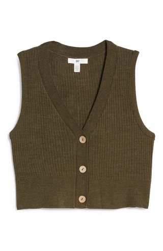 BP + Crop Sweater Vest