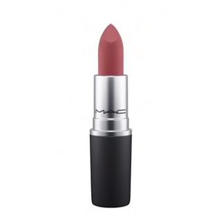 MAC Cosmetics + Powder Kiss Lipstick in Kinda Soar-ta