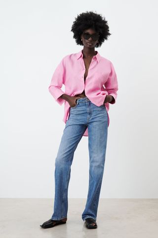 Zara + Linen Shirt