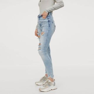 H&M + Embrace High Ankle Jeans