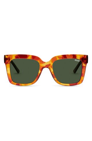 Quay Australia + Icy 51mm Gradient Square Sunglasses