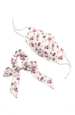 Free People + Adult Face Mask & Scrunchie Bow Set