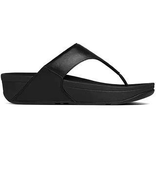 FitFlop + Lulu Leather Toe-Post Sandals