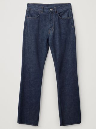 COS + Flared Recycled Cotton Denim Pants