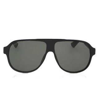 Gucci + Black 0gc000969 Aviator Sunglasses