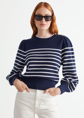 
Other Stories + Sailor Stripe Sweater