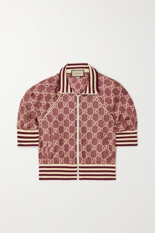 Gucci + Silk Twill Jacket