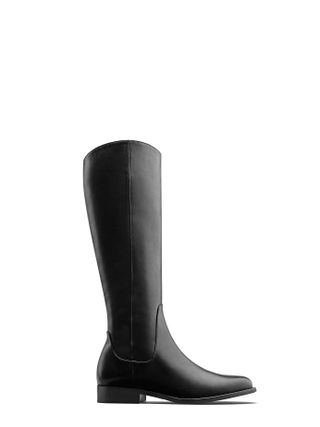 DuoBoots + Audrey Black Napa Leather Boots