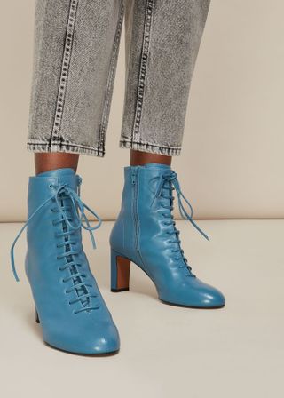 Whistles + Dahlia Lace-Up Boot