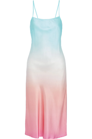 Seafolly + Dégradé Satin Midi Slip Dress
