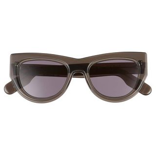 Kenzo + 53mm International Fit Cat Eye Sunglasses
