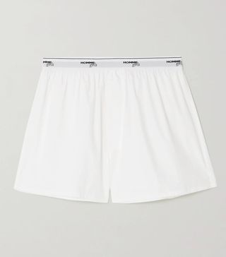 Hommegirls + Cotton-Poplin Shorts