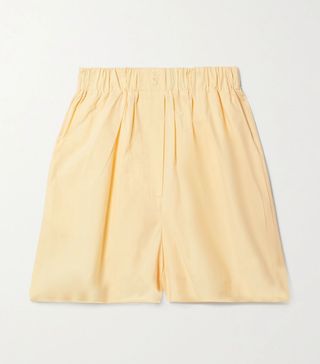 The Frankie Shop + Lui Organic Cotton-Poplin Shorts