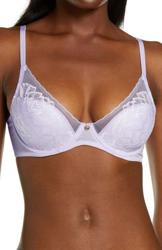 Ana Plunge Bra White: Unmatched Comfort Style Every Occasion; Shop Now
